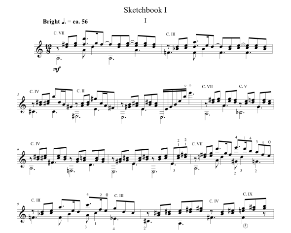 Sketchbook (I-V) (dragged)